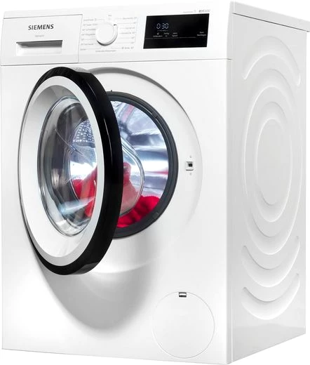 SIEMENS Waschmaschine iQ300 WM14N0A4, 8 kg, 1400 U/min, smartFinish – Bügelhilfe