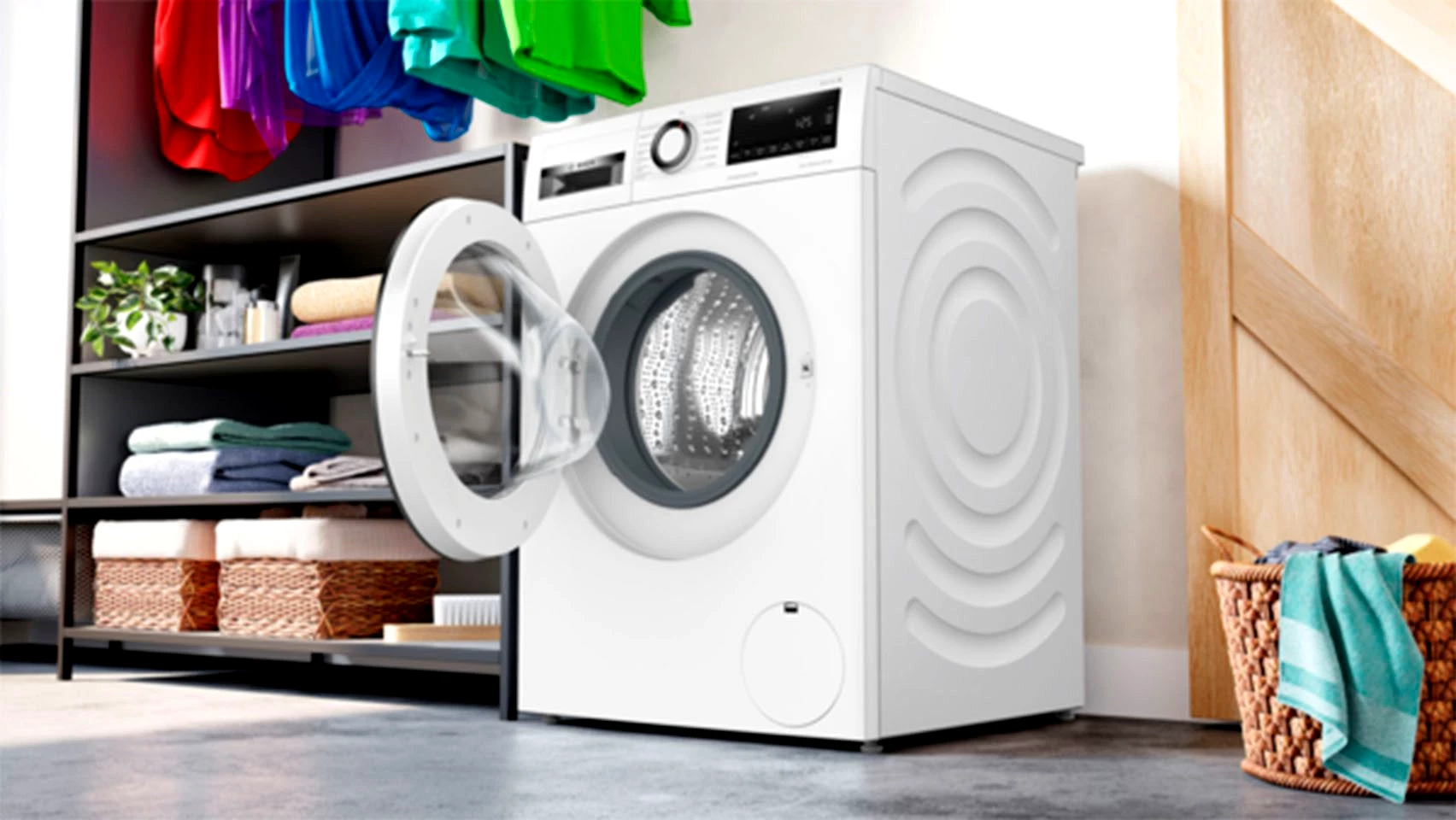 BOSCH Waschmaschine Serie 6 WGG244ZV0, 9 kg, 1400 U/min