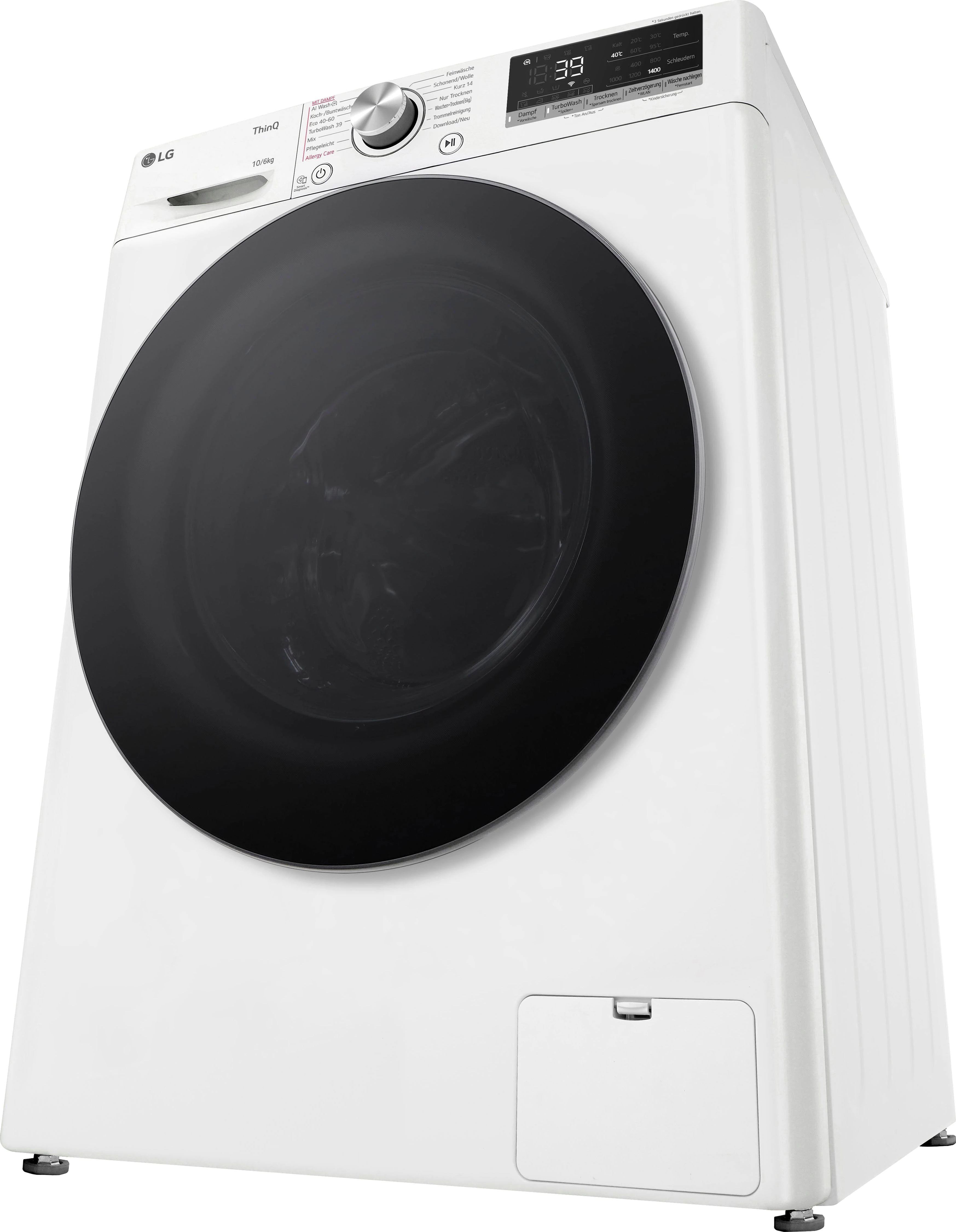 LG Waschtrockner Serie 7 W4WR70X61, 10 kg, 6 kg, 1400 U/min