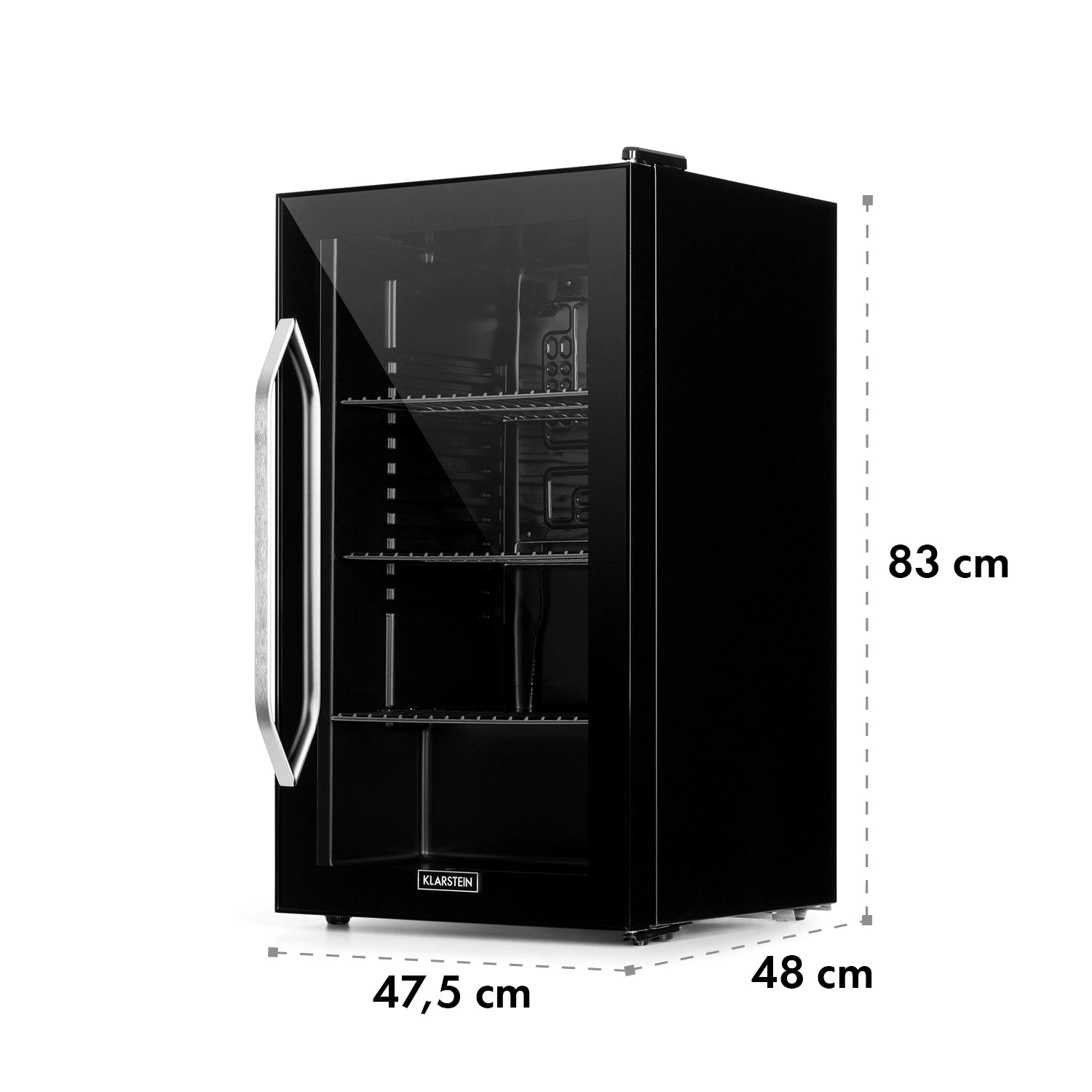 Klarstein Getränkekühlschrank HEA-Beersafe-XXL-OX 10034848A, 83 cm hoch, 47.5 cm breit